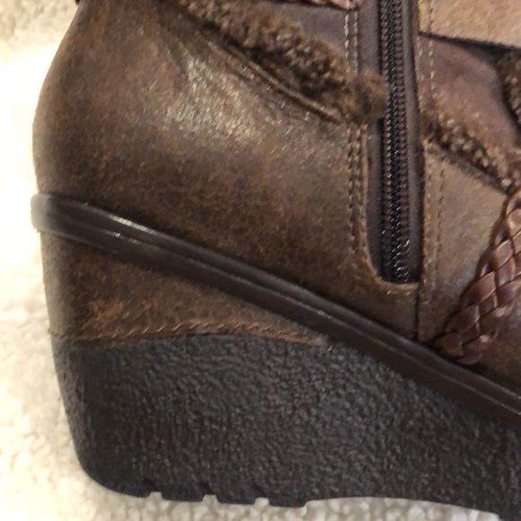 Women’s Aldo Knee-high Platform Boots Vintage - Picture 13 of 16